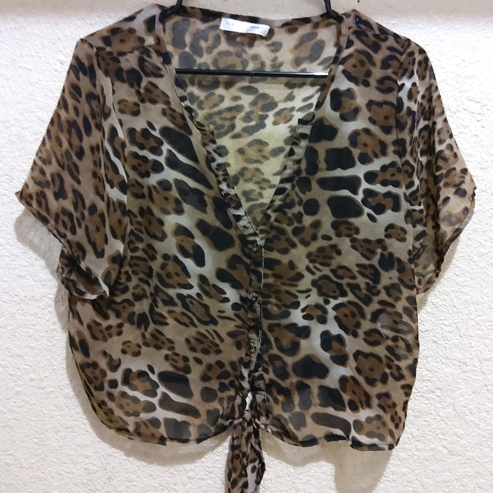 Agaci Lepord Top Medium